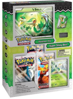 

Pokemon S Black & White Super Snivy Box (Jumbo ,,Holos & Packs)(Green)