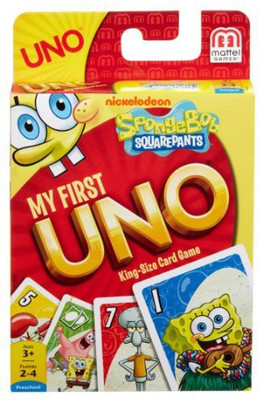 

Mattel Games Spongebob Squarepants My First Uno(Multicolor)