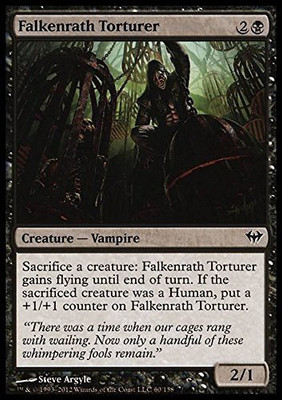 

Magic: the Gathering Falkenrath Torturer (60) Dark Ascension(Black)