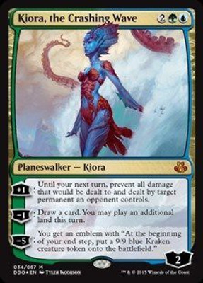 

Magic: the Gathering Kiorathe Crashing Wave Duel Decks Elspeth Vs Kiora Foil(Multicolor)