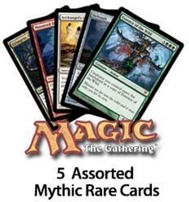 

Wizards of the Coast 5 Assorted Mythic Rares Magic The Gathering Mtg(Multicolor)