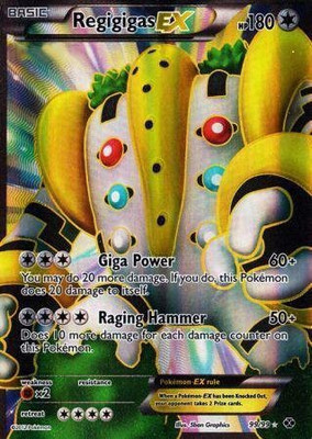 

Pokemon Regigigasex (99) Bw Next Destinies Holo(Multicolor)