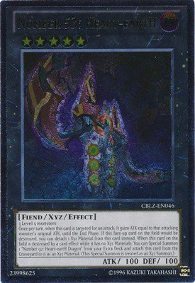 

Yu-Gi-Oh! Number 53 Heartearth (Cblzen046) Cosmo Blazer Unlimited(Blue)