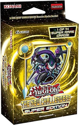 

Yugioh New Challengers Se Special Super Edition Tcgbooster Minibox 3 Packs + 1(Gold)