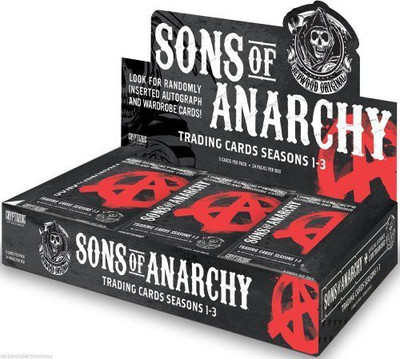 

Sons of Anarchy Seasons 13 Tradinghob Sealed Box(Black)