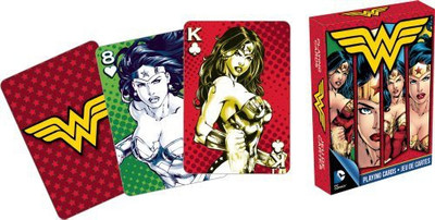 

Aquarius Dc Comics Wonder Woman Playing Cards(Maroon)