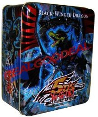 

Yu-Gi-Oh! Yugioh 5Ds 2010 Collection Tin 1St Wave Blackwinged Dragon(Blue)