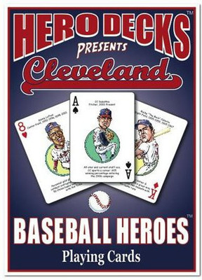 

Channel Craft Hero Decks Cleveland Indians Playing Cards(Blue)