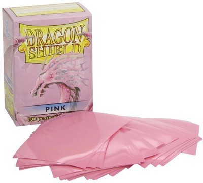 

Dragon Shield Protective Sleeves (100 Count)Pink(Pink)