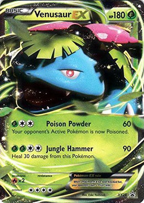 

Pokemon 2014 Fall Venusaur Ex Hp 180 Xy28 Promo(Multicolor)