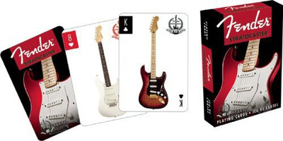 

Aquarius Fender Stratocaster 60Th Playing Cards(White)