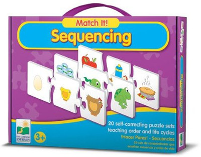 

Learning Journey International LLC The Learning Journey Match It Sequencing(Multicolor)