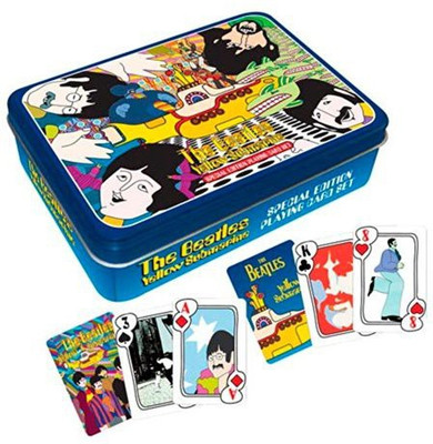 

Aquarius Beatles Yellow Sub Playing Tin Set(Blue)