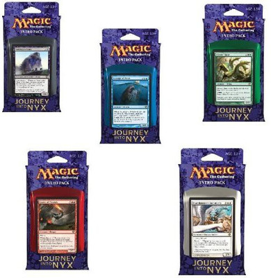 

Magic: the Gathering Journey Into Nyx Combo Theme Deck Pack (Set Of All 5 Intro(Multicolor)
