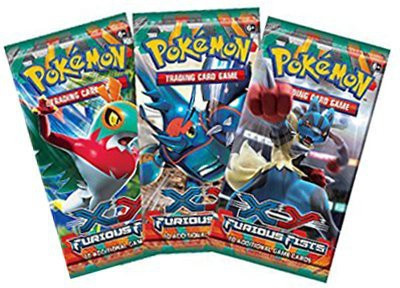 

Pokemon 3X Xy Furious Fists Booster Pack X 3(Multicolor)