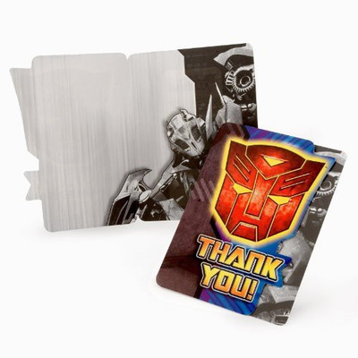 

American Greetings Transformers Revenge Of The Fallen Thank You(8 Count)(Multicolor)
