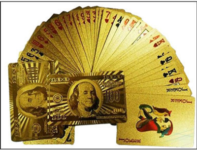 

Playing Cards Golden(Gold)
