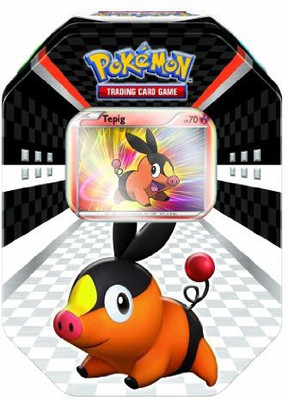 

Pokemon Pokmon Usa Tcg 2011 Spring Collectors Tin Tepig(Multicolor)