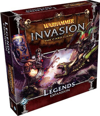 

Fantasy Flight Games Warhammer Invasion Lcg Legends Expansion(Brown)