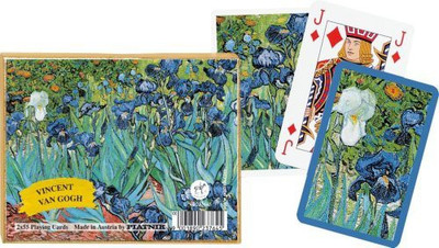 

Piatnik Irises Double Playing Decks(Multicolor)
