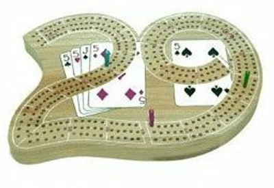 

John N Hansen Co John Hansen Solid 29 Cribbage Board(Beige)