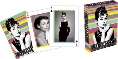 

Aquarius Audrey Hepburn Playing Cards(Multicolor)