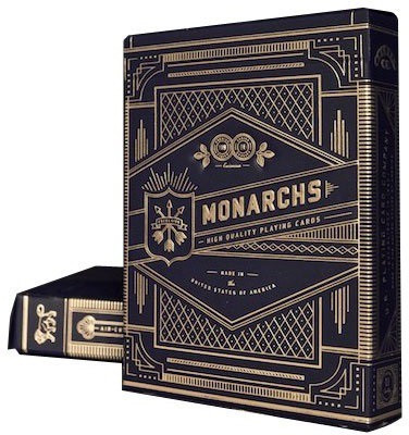 

Theory11 Deck Of Theory11 Monarch Playing Cards (Blue) Monarchs Poker Magic Deck By T11(Blue)