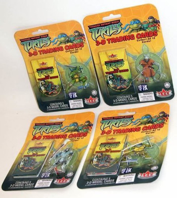 

Teenage Mutant Ninja Turles Vintage Teenage Mutant Ninja Turtles 3D Tradingwith(Multicolor)