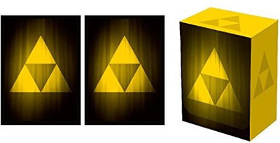 

Legion Iconic Triforce Deck Box + 100 Matching Matte Finish(Gold)
