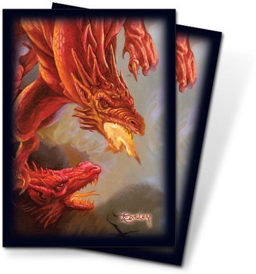 

Ultra Pro 50 Easley Protector Dragon Mtg Sleeves Magic Deck Protectors(Multicolor)