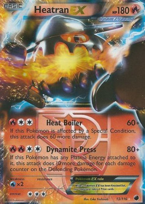 

Pokemon Heatranex (13/116) Plasma Freeze Holo(Multicolor)