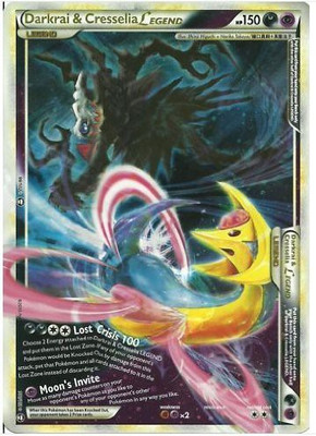 

Pokemon Darkrai And Cresselia Legend Jumbo Oversized(Blue)