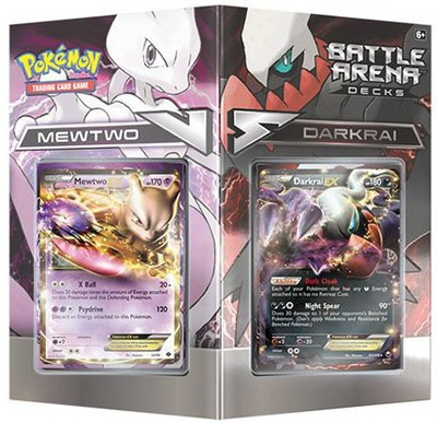 

Pokamon Tcg Battle Arena Decks: Mewtwo Vs. Darkrai Card Game(Multicolor)