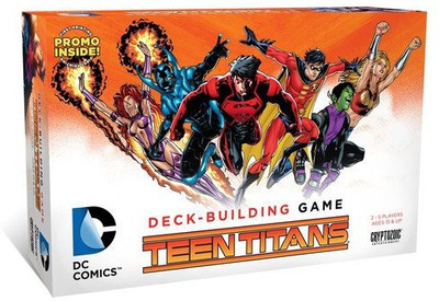 

Cyrptozoic Entertainment DC Comics Deck-Building Game: Teen Titans(Multicolor)