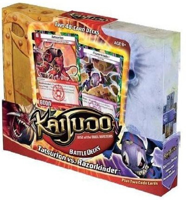 

Kaijudo Rise Of The Duel Masters Tcg Tatsurion Vs Razorkinder(Multicolor)