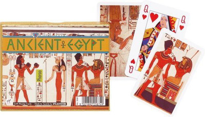 

Piatnik Angient Egypt Double Deck Playing Cards(Orange)