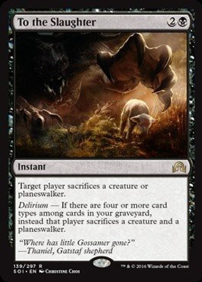 

Magic: the Gathering To the Slaughter - Shadows Over Innistrad(Black)