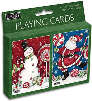 

Perfect Timing Puzzles Lang Peppermint Christmas Playing Susan Winget (Set Of 2)(Green)