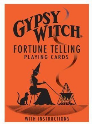 

US Games Gypsy Witch Fortune Telling Playing Cards(Orange)
