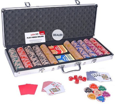 

Casinoite Monte Carlo Clay Poker Chip set 500 Toy