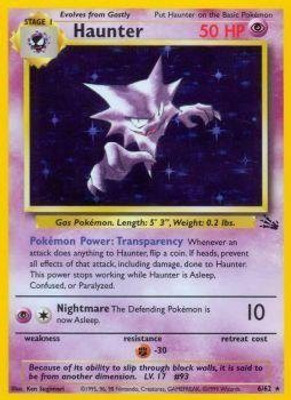 

Pokemon Haunter (6) Fossil Holo(Purple)
