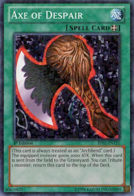 

Yu-Gi-Oh! Axe Of Despair (Bp02En131) Battle Pack 2 War Of The Giants(Green)