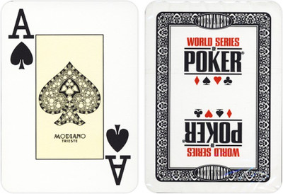 

Modiano World Series Of Poker Cards(Black)