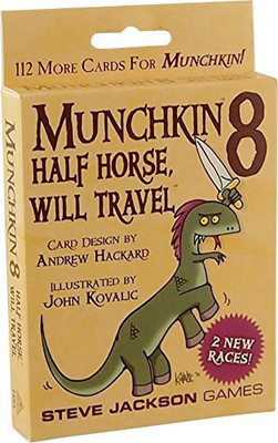 

Steve Jackson Games Munchkin 8 Half Horsewill Travel(Gold)