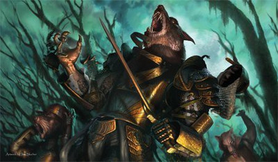 Magic: the Gathering Artists Of Magic Premium Playmats Night Shift(Multicolor)