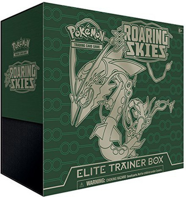 

Pokemon Tcg Xyroaring Skies Elite Trainer Box(Green)