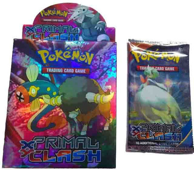 

Pokemon Card Primal Clash Big Booster Deck And One Pack(Multicolor)