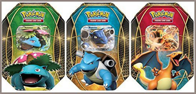 

Pokemon 2014 Ex Power Trio Tin Set Of 3 Charizardvenusaur(Multicolor)
