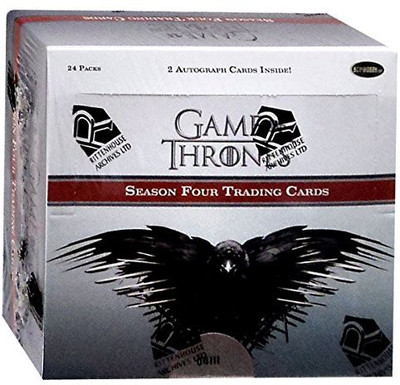 

Game of Thrones Season 4 Factory Sealed Box Of 24 Trading Packs(Multicolor)
