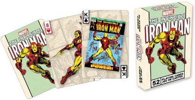 

Aquarius Marvel Comics The Invincible Iron Man Playing(Multicolor)